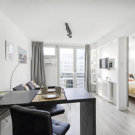 Central Apartment Rondo Onz Warschau Exterior foto