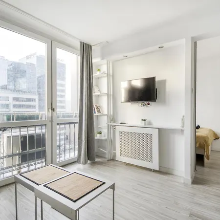 Central Apartment Rondo Onz Warschau Exterior foto