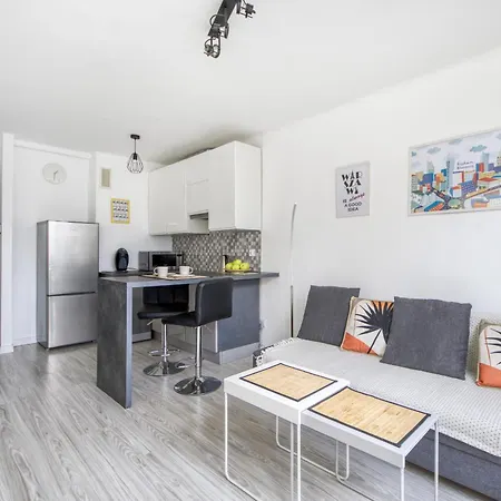 Central Apartment Rondo Onz Warschau Exterior foto